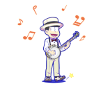 Choromatsu (Dixieland Jazz Band: Vanilla) - Osomatsu-san Hesokuri Wars: Battle of the NEETs