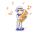 Ichimatsu (Dixieland Jazz Band: Vanilla) - Osomatsu-san Hesokuri Wars: Battle of the NEETs