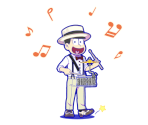 Jyushimatsu (Dixieland Jazz Band: Vanilla) - Osomatsu-san Hesokuri Wars: Battle of the NEETs