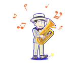 Ichimatsu (Dixieland Jazz Band) - Osomatsu-san Hesokuri Wars: Battle of the NEETs