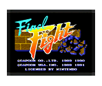 Final Fight - Virtual Console