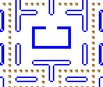 Maze (128x160) - Pac-Man (J2ME/BREW, Americas)