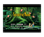 Secret of Mana (Manual) - Virtual Console