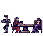 Edgar, Goon, Phillipe (Helltaker Colors) - Infernax Customs