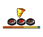 Buttons and HUD - Mighty Morphin Power Rangers