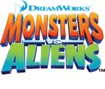 Title Screen Logo - Monsters vs. Aliens