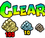 Level Clear Graphics - Wario World