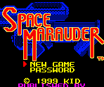 Title Screen - Space Marauder / Burai Senshi Color