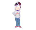Osomatsu (Grey Hoodie: With Head Accessory) - Osomatsu-san's Casual Neet Sugoroku Journey