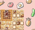 Super Game Boy Border - Burger Burger Pocket: Hamburger Simulation (JPN)