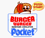 Title Screen - Burger Burger Pocket: Hamburger Simulation (JPN)
