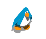 Penguin (Light Blue) - Penguin Chat
