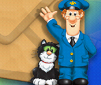 Company Screens, Title Screen and Menu Background - Postman Pat