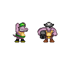 Klump & Kannon (Donkey Kong: King of Swing-Style) - Donkey Kong Customs