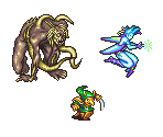 Enemies, Bosses & Summons - Final Fantasy 4 (Pixel Remaster)