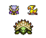 Overworld Characters - Final Fantasy 2 (Pixel Remaster)