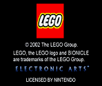 Startup Screen - Bionicle: Matoran Adventures