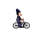 Bike Race - Postman Pat