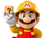 HOME Menu Banner - Super Mario Maker for Nintendo 3DS