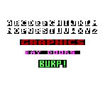 Fonts - Space Quest I: The Sarien Encounter (EGA)