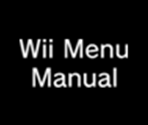 Banner and Icon - Wii Menu Electronic Manual