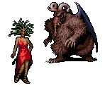 Enemies & Bosses - Eye of the Beholder II: The Legend of Darkmoon