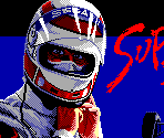 Title Screen & Sega Logo - Super Racing (JPN)