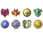 Shields - Dragon Quest 5: The Hand of the Heavenly Bride