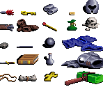 Objects, Items, Equipment & Magic (Menu / Level) - Eye of the Beholder II: The Legend of Darkmoon