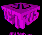 Title Screen - 3-D Tetris