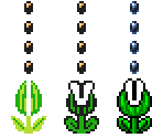 Melon Piranha Plant (SMB, SMB3 and SMW-Styles) - Mario Customs
