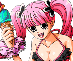#0684 - Ice Cream-Loving Perona - One Piece: Treasure Cruise