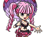 #0685 - Ice Cream-Loving Perona - Strawberry Ice Cream - One Piece: Treasure Cruise