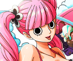 #0685 - Ice Cream-Loving Perona - Strawberry Ice Cream - One Piece: Treasure Cruise