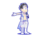 Karamatsu (Idol) - Osomatsu-san Hesokuri Wars: Battle of the NEETs