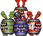 Klasp, Knocka, Kracker & Kuchucka (Donkey Kong: King of Swing-Style) - Donkey Kong Customs