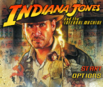 Title Screen - Indiana Jones and the Infernal Machine