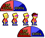 HUD - Bart Simpson's House of Weirdness