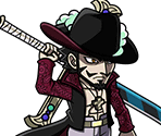 #0227 - Hawk Eyes Mihawk - One Piece: Treasure Cruise