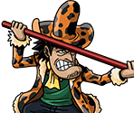 #0239 - Polearm Millions - Baroque Works - One Piece: Treasure Cruise
