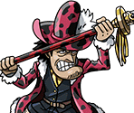 #0244 - Halberd Billions - Baroque Works - One Piece: Treasure Cruise
