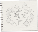 Lake Juliet Notebook - Campsite - Another Code: Recollection