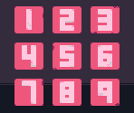 Number Pad - Undertale Yellow