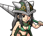#0375 - Female Giant Imperial - Warrior Green Pirates - One Piece: Treasure Cruise