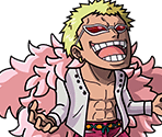 #0418 - Donquixote Doflamingo - Warlord of the Sea - One Piece: Treasure Cruise