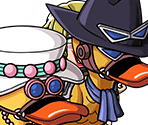 #0441 - Cowboy and Bourbon Jr. - Supersonic Duck Squadron - One Piece: Treasure Cruise