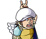 #0470 - Yellow White Beret - Captain Skypiea Guard - One Piece: Treasure Cruise