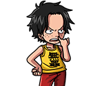 #0497 - Portgas D. Ace - Mt. Corvo's Brothers 3 - One Piece: Treasure Cruise