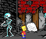Grave Danger in the Basement - Bart Simpson's House of Weirdness