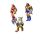Select Screen - Golden Axe II